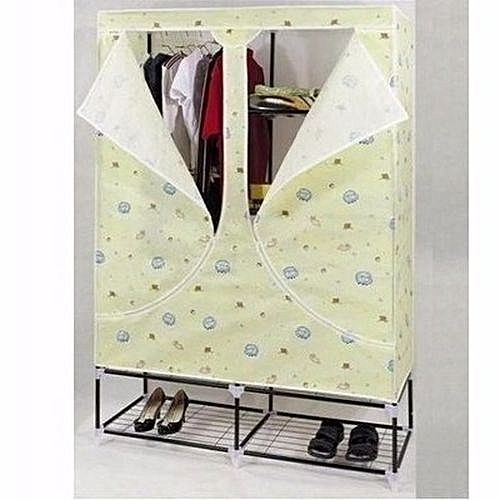 Mobile Cloth Wardrobe Closet - Foldable and Portable