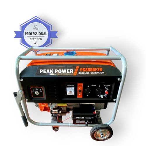 Peak Power 5.5KVA Remote Control Key Starter Generator - Professional Series
