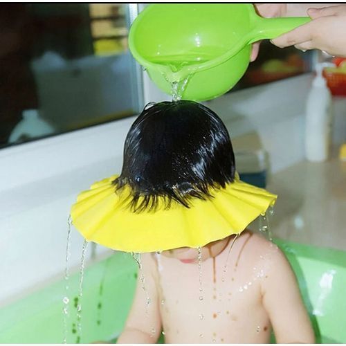 Adjustable Kids Shampoo Cap Shower Cap Hair Wash Cap