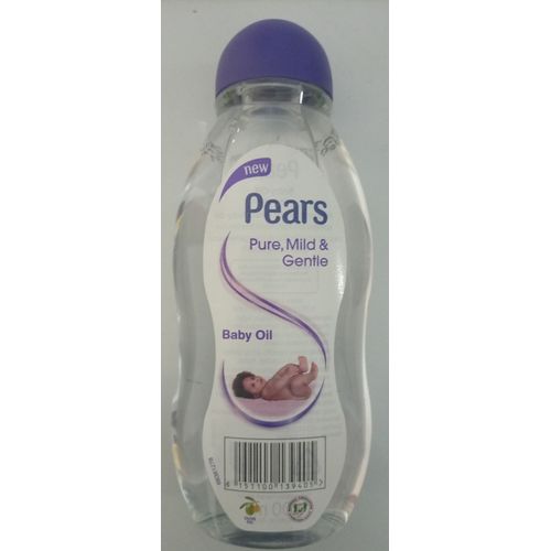 Pears Baby Oil - 200ml | Mild & Gentle Hair & Skin Care